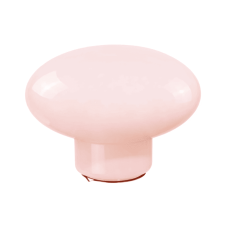 lampe rétro ronde rose