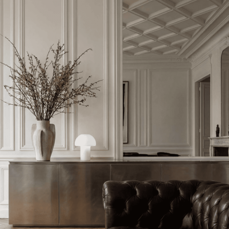 lampe champignon blanc