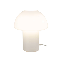 lampe rétro champignon verre