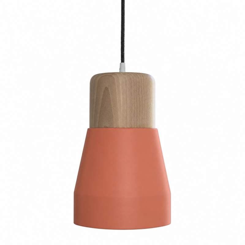 Suspension cloche terracotta