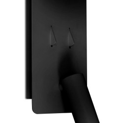 applique chevet noir