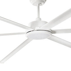 Ventilateur XL LED blanc