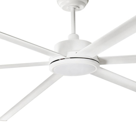 Ventilateur XL LED blanc