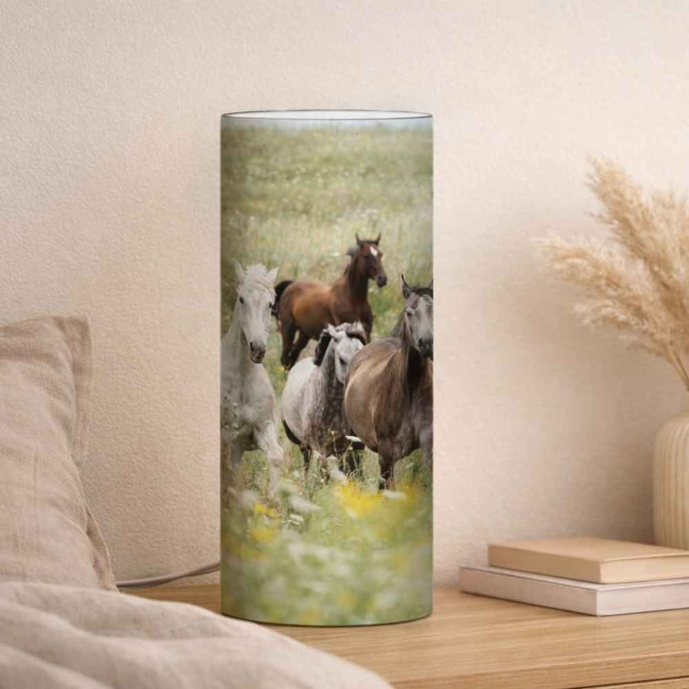 Lampe de table cheval