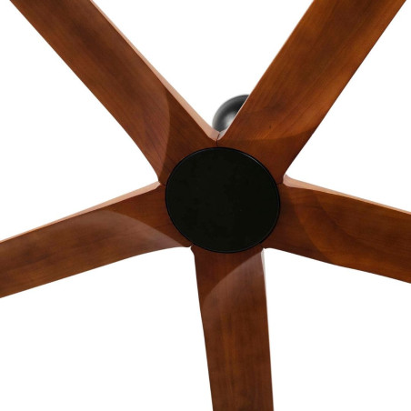 Ventilateur naturel en noyer