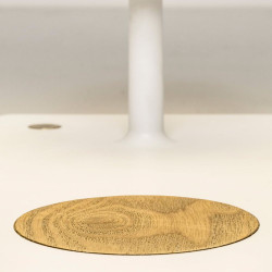 Applique chevet design blanche