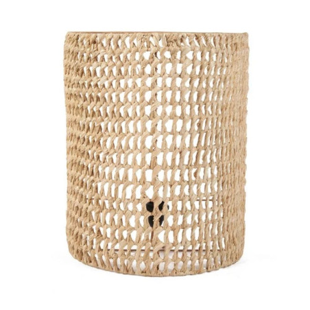 applique sisal ajourée
