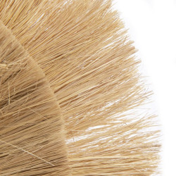 applique disque fibres naturelles