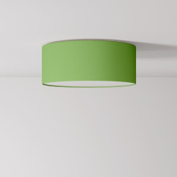 plafonnier avec diffuseur vert design