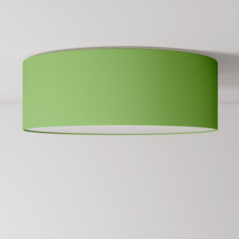 Grand plafonnier vert pistache XXL