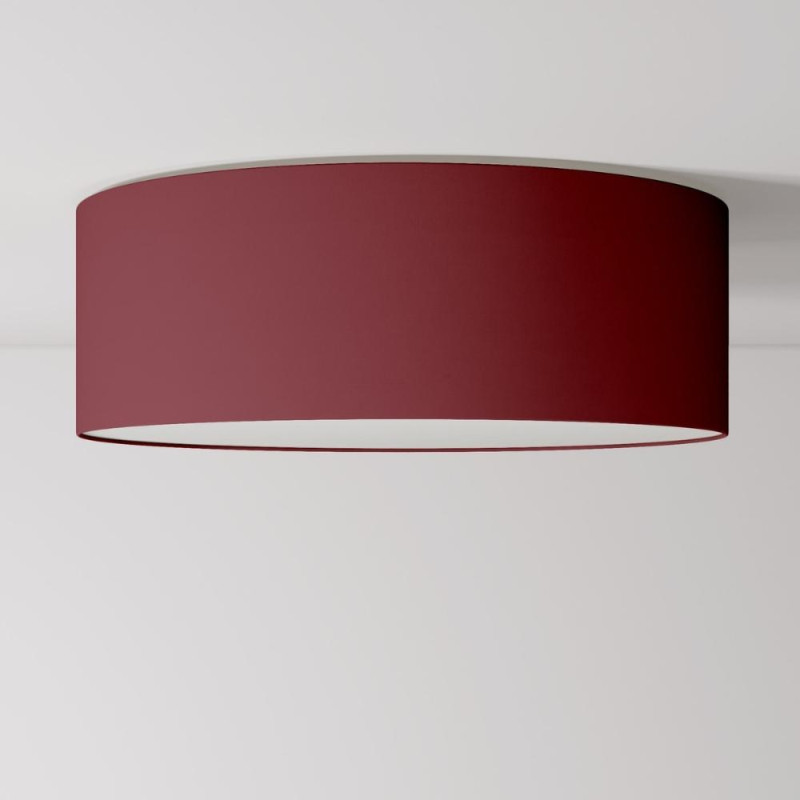 grand plafonnier rouge XXL