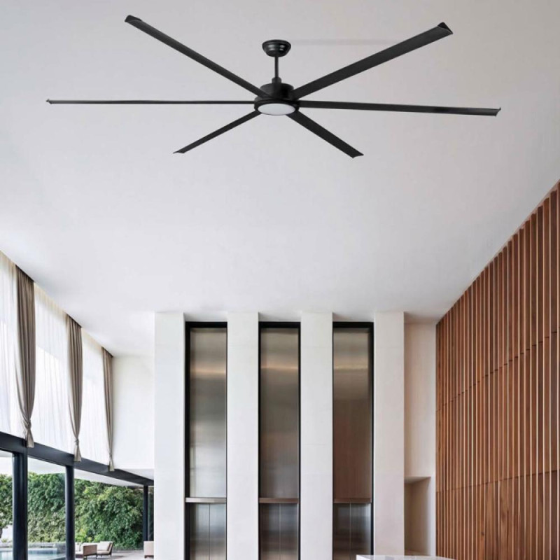 Grand ventilateur XXL LED