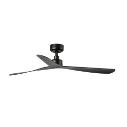 Ventilateur noir mat design