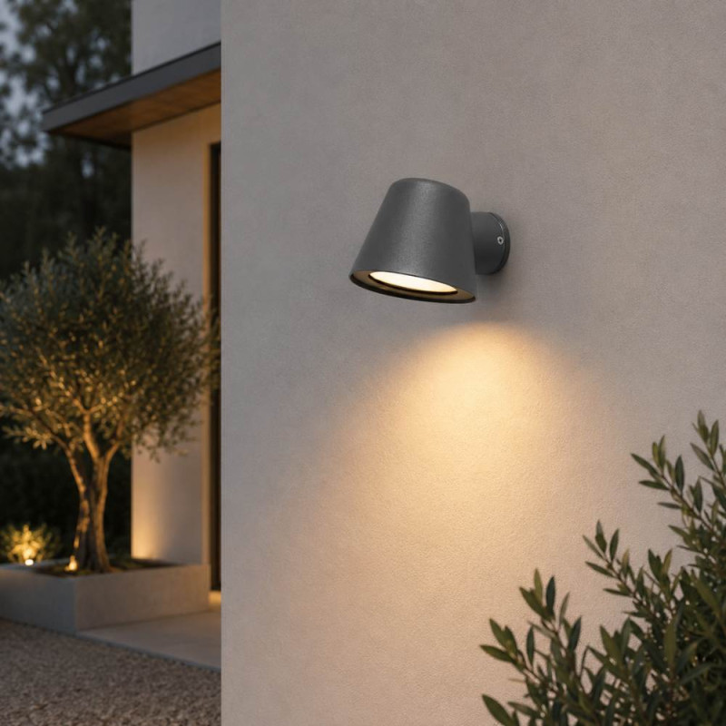 Applique extérieur grise IP44