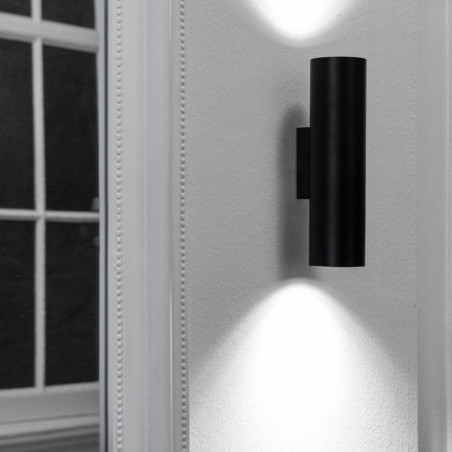 Applique noire tube