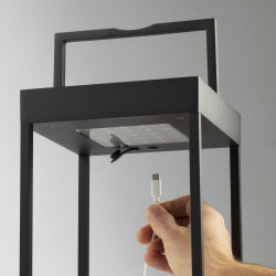 borne solaire portable