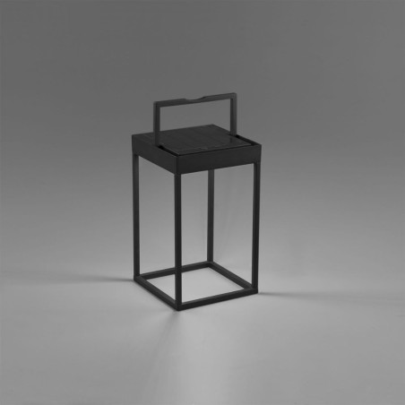 borne minimaliste solaire