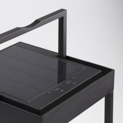 balise jardin solaire portable