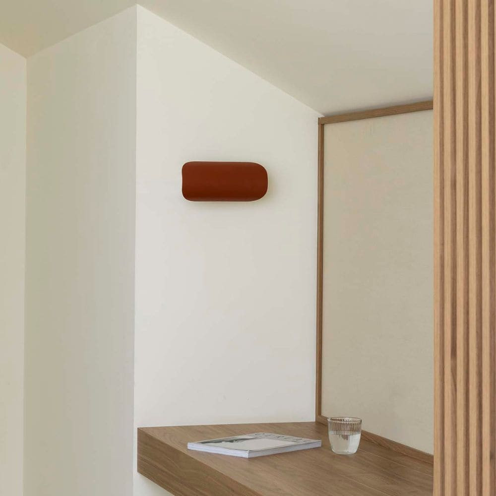 Applique orientable terracotta