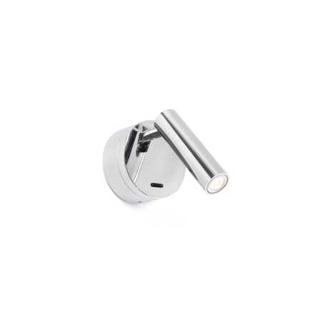 Applique hotel liseuse chrome
