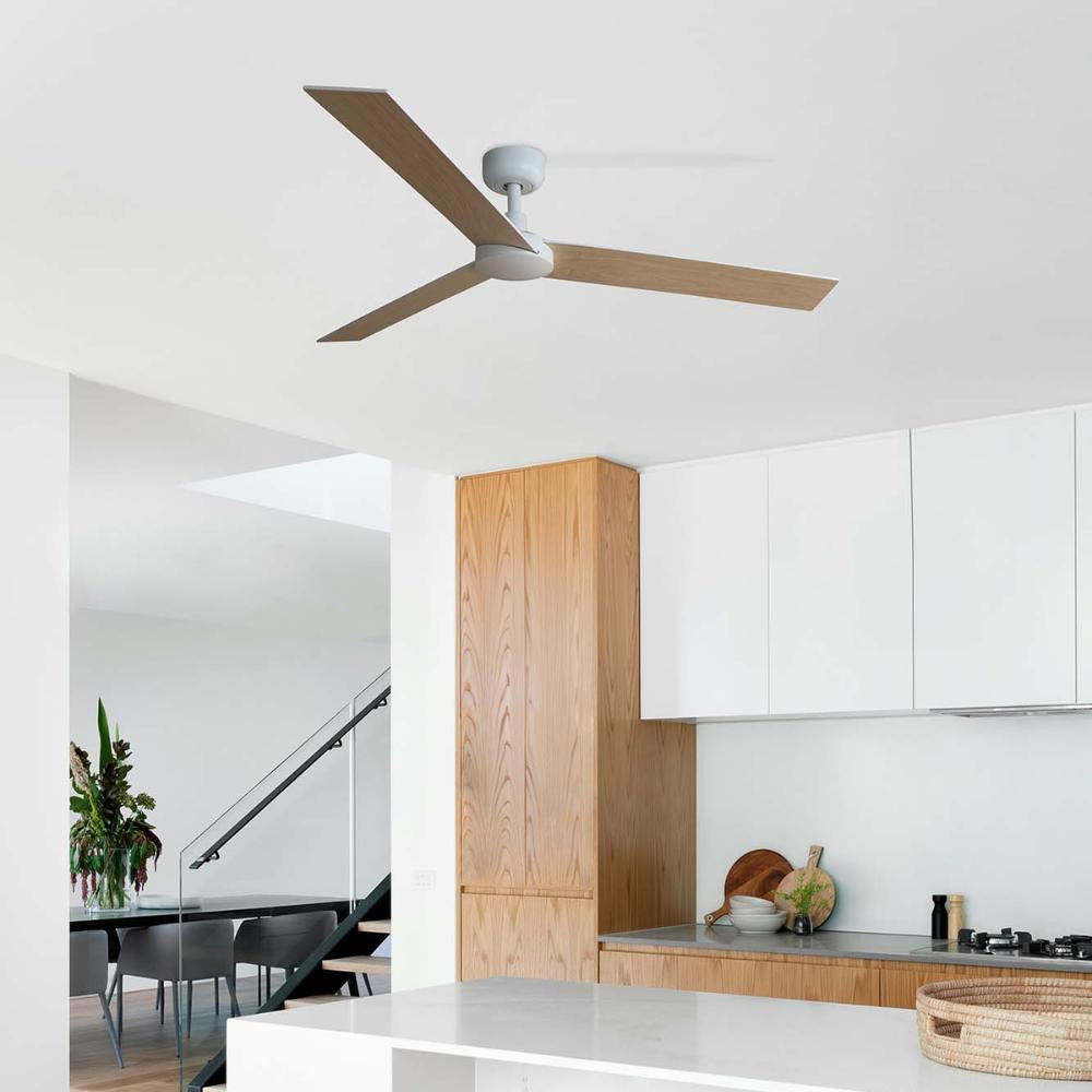 ventilateur plafond bois