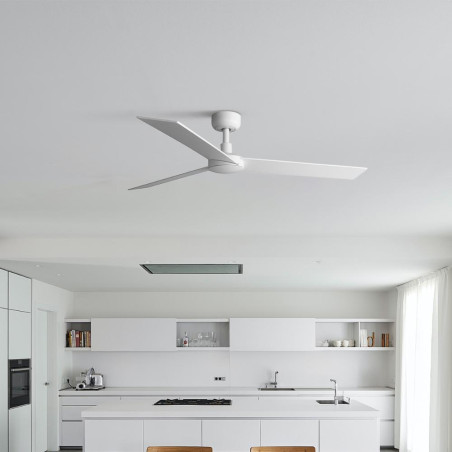 ventilateur plafond incliné
