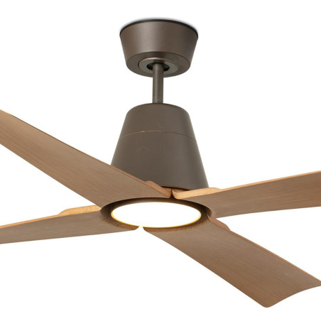 ventilateur extérieur marron