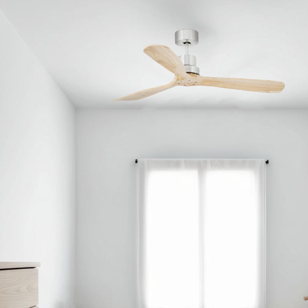ventilateur de plafond pin et métal