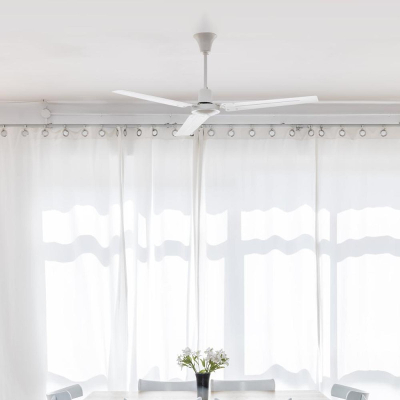 Ventilateur de plafond blanc