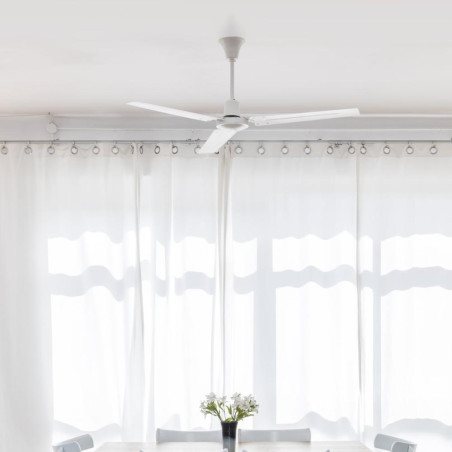 Ventilateur de plafond blanc