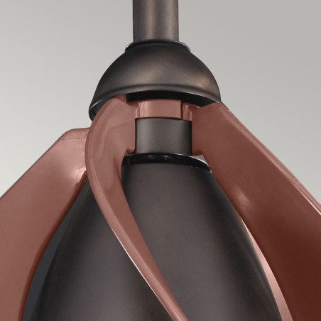 ventilateur moulinet bronze brossé