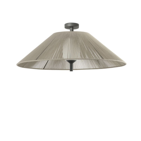 plafonnier extérieur textilène beige