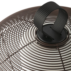 lampe extérieure portable marron