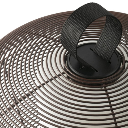 lampe extérieure portable marron