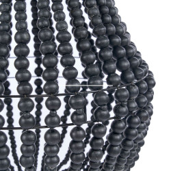 abat-jour goutte d'eau noire
