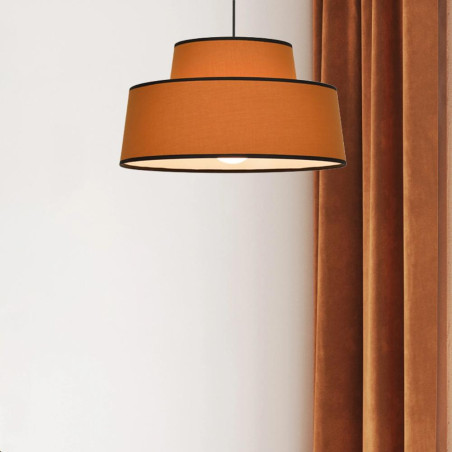 suspension double coton chambre