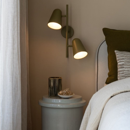 Applique orientable verte
