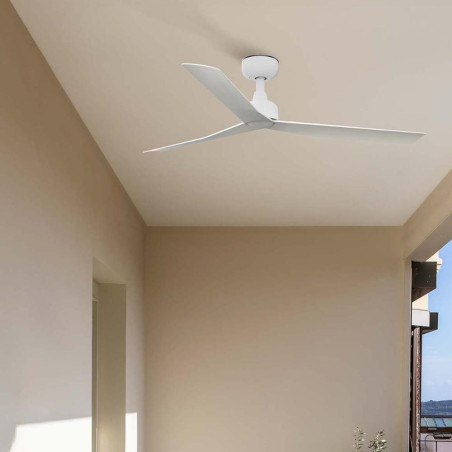 ventilateur blanc extérieur