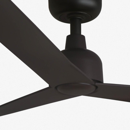 Ventilateur extérieur IP44 marron pour terrasse