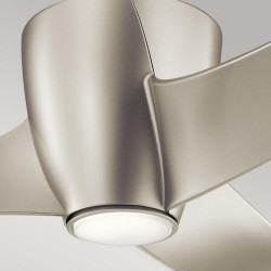 ventilateur triangulaire brossé