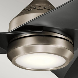ventilateur de plafond design bois