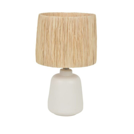 Lampe en céramique naturelle