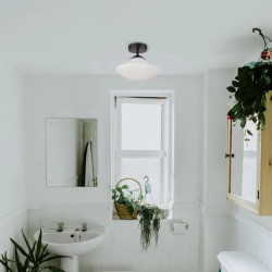 plafonnier rond salle de bain