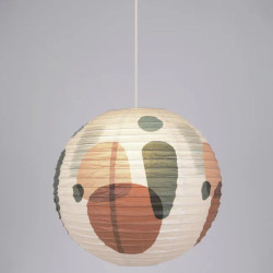 Suspension ronde en papier
