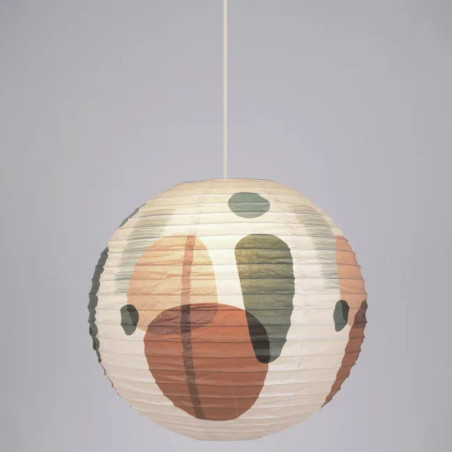 Suspension ronde en papier