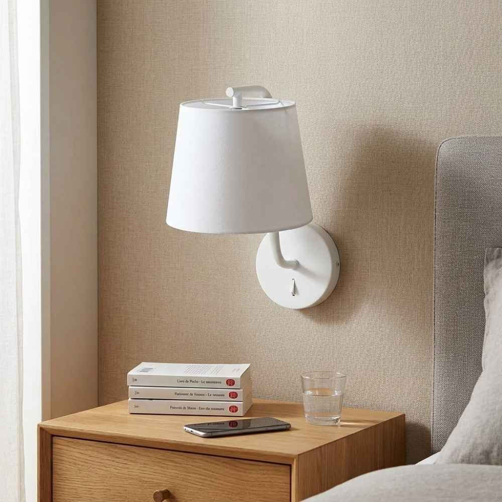 applique chambre blanche