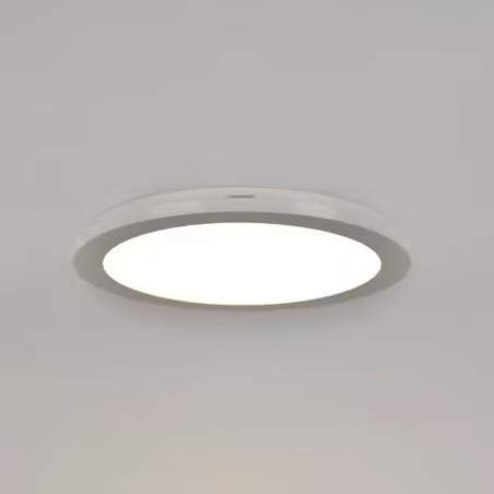 Plafonnier salle de bain blanc