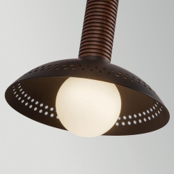 applique intérieure noire mate lumière chaude