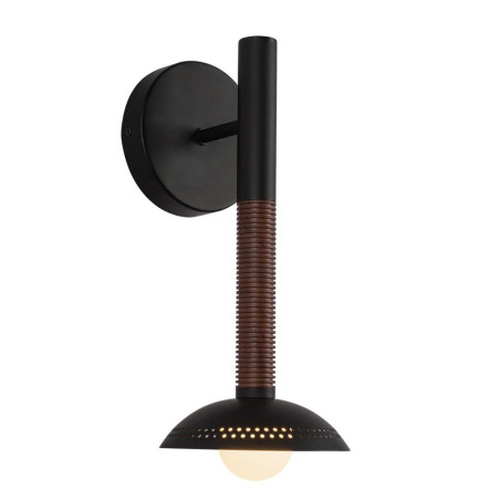 applique verticale noire mate