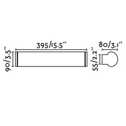 applique salle de bain tube